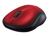 Logitech Mouse Inalambrico M185 Rojo