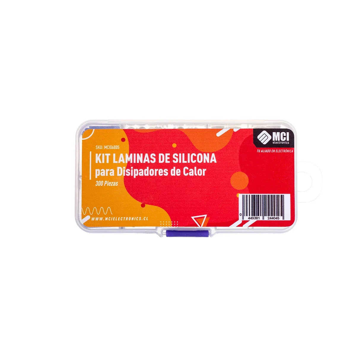 Conjunto de Láminas Térmicas de Silicona para Sistemas de Refrigeración