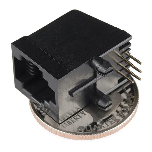 Conector Modular de Inserción en Tarjeta de Circuito (RJ11/12 6P6C)