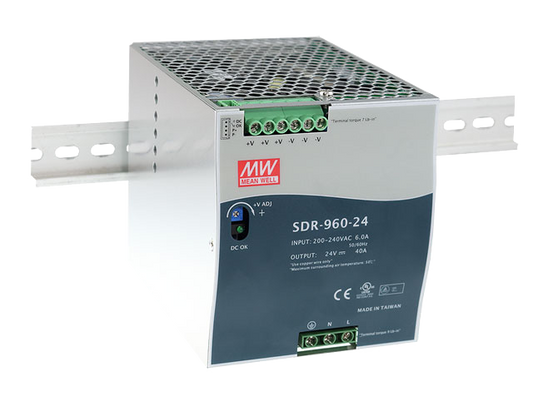 Fuente de poder Riel DIN 960W metal SDR-960 - 48V