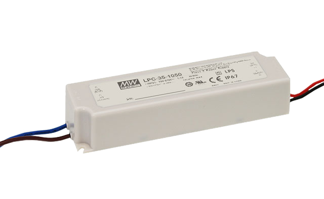 Driver LED plástico corriente 35W LPC-35 - 1400mA