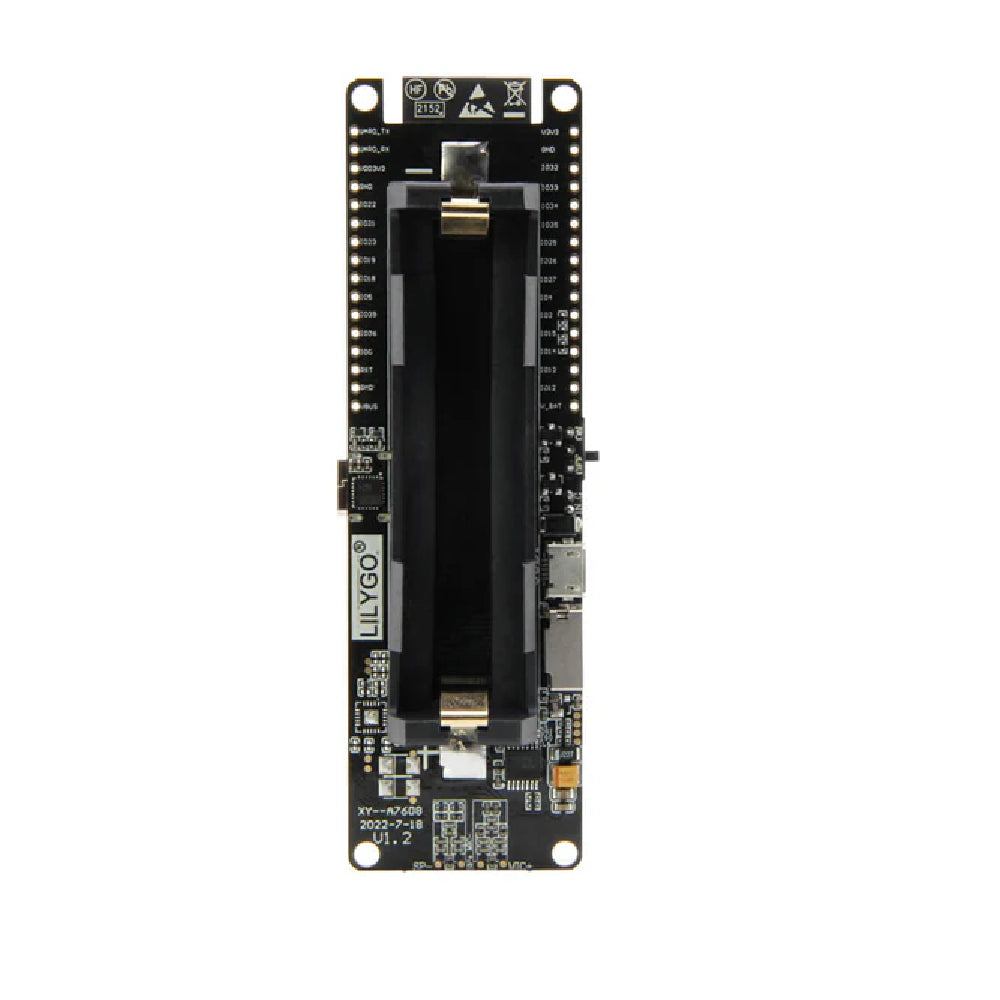 Placa de Prototipado IoT ESP32 equipada con conectividad 4G LTE Cat.4, posicionamiento satelital GPS, red inalámbrica WiFi e interfaz Bluetooth - modelo LILYGO T-A7608E SA-H