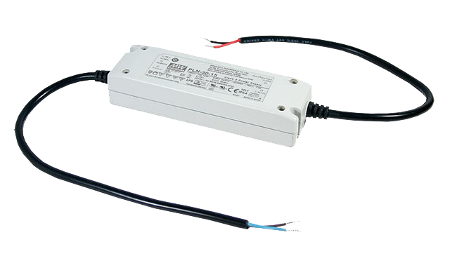 Driver LED plástico voltaje PFC 30W PLN-30 - 48V