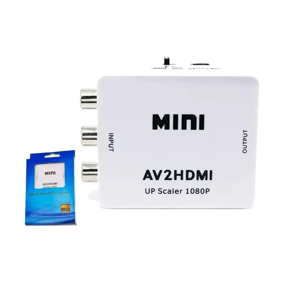 Transformador Convertidor RCA Analógico a HDMI Digital