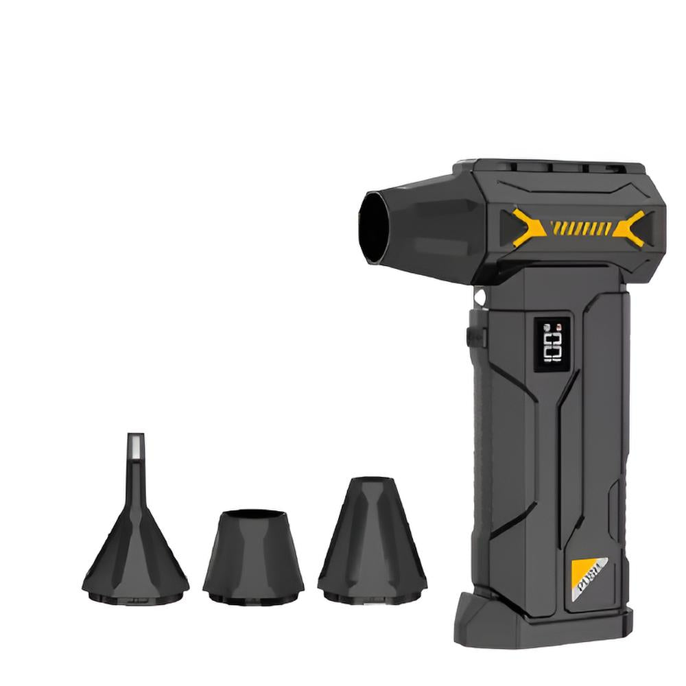 Ventilador Turbina Jet Dual 2 en 1 Aspiradora y Soplante Portátil 580000RPM con Carga USB-C
