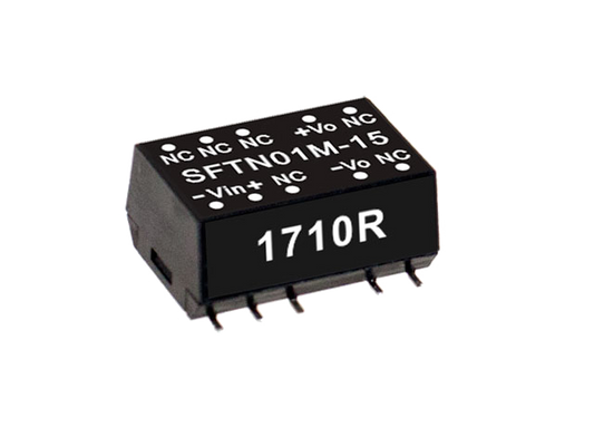 Conversor DC-DC SMD no regulado 1W SFTN01 - 4.5 a 5.5VDC - 5V
