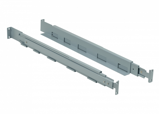 RIEL-F Forza 2U Profundidad-478-1130mm Guía para Bastidor Soporta-80Kg