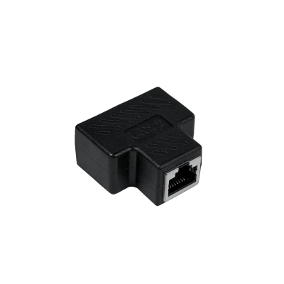 RJ45-CP3H Adaptador RJ45 Hembra de Red Divisor de Cable 3-RJ45-H 8-pines