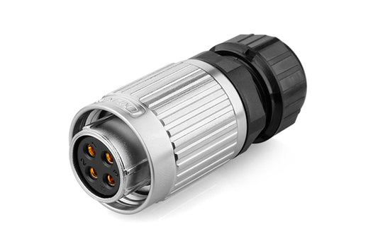Conector Serie YW-20 Hembra 4 Pines Plug Soldar CNLINKO