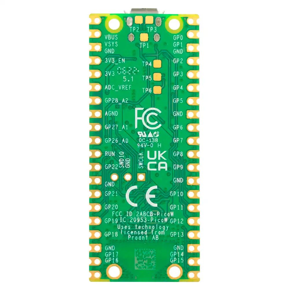 Raspberry Pi Pico W dotado de conectividad Inalámbrica