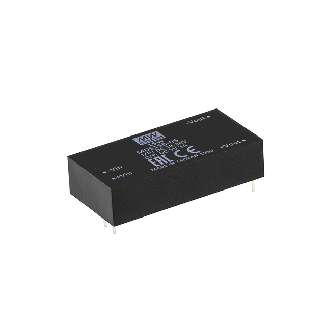 Conversor DC-DC modular médico 15W MDS15 - 36 a 75VDC - 15V