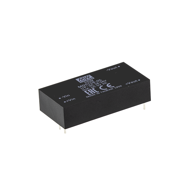 Conversor DC-DC modular médico 15W MDS15 - 18 a 36VDC - 5V