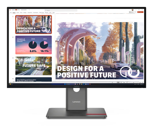 Lenovo Monitor P27QD40 27inch 2560x1440 HDMI USB-C DP