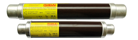Fusibles media tensión SIBA (Alemania), 6/12 kV, Back-up, e=292mm - 160A
