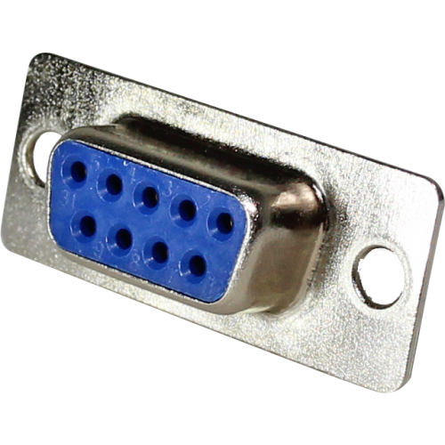 Conector DB hembra para soldar serie DBS - 9 pines