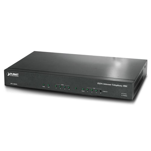 Sistema PBX de Telefonía por Internet con soporte RDSI (30 registros de usuarios, 4 x RDSI)