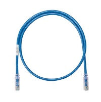 Panduit Netkey Patch Cord CAT 6 1m Azul 24AWG CM
