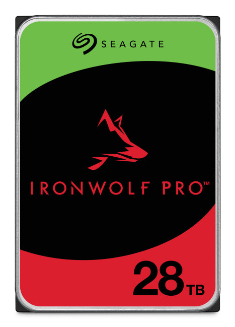 Seagate IronWolf Pro ST28000NT000 disco duro interno 28 TB 7200 RPM 512 MB 3.5" Serial ATA III