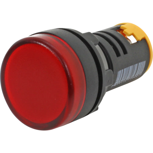 Indicador luz piloto plástico 22mm IP65 serie L20-AR - Blanco - 110VAC/VDC