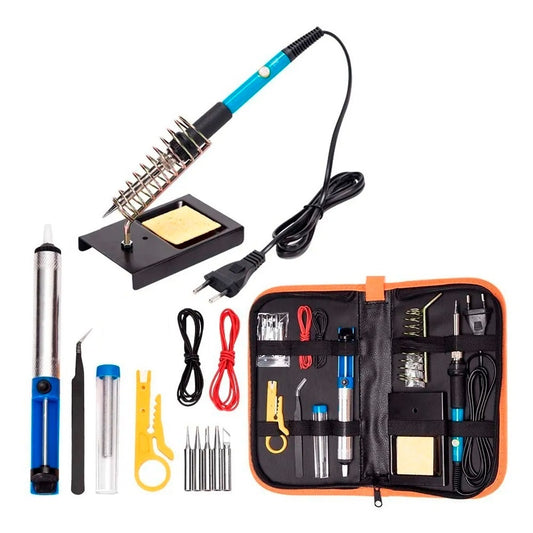 Equipo Soldador Eléctrico 220v 60w Ajustable con Complementos