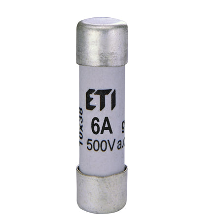 Fusible 10x38 mm; curva gG; 500V marca ETI - 8A