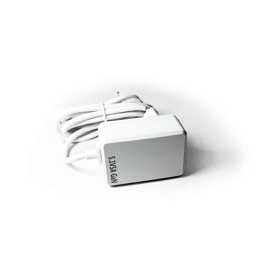 Adaptador de Corriente USB Tipo C 27W Salida 5V 5A (Opción Compatible con Raspberry Pi 5)