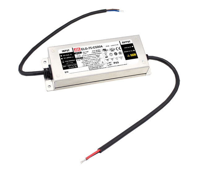 Driver LED carcasa metálica corriente opcional DALI 75W ELG-75-C - 1050mA (comúnmente usado) - D2 - Smart Timer / Programable