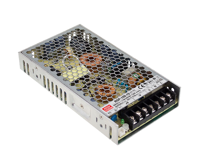 Fuente de poder Gabinete PFC 100W 1 Salida RSP-100 - 27V