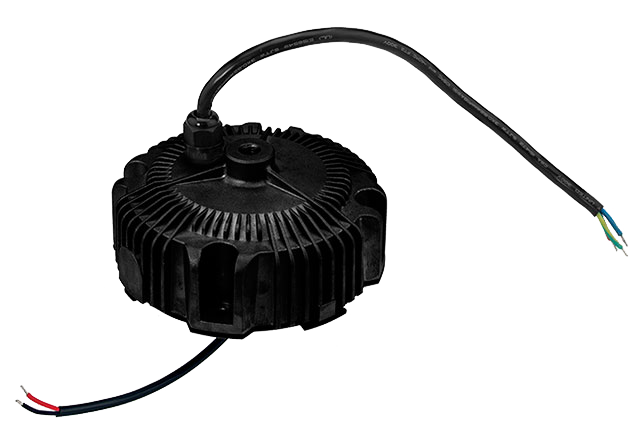 Driver LED carcasa circular opción DALI 200W HBG-200 - 60V - B - 3 en 1  (1-10V, Resistor, PWM)