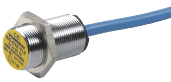 Sensor Inductivo Con Tubo Roscado M18 x 1, DC, 2 hilos, nom. 8,2 VDC