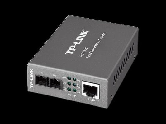 Convertidor de Medios TP-Link MC110CS Fast Ethernet SC Monomodo 20 km WDM