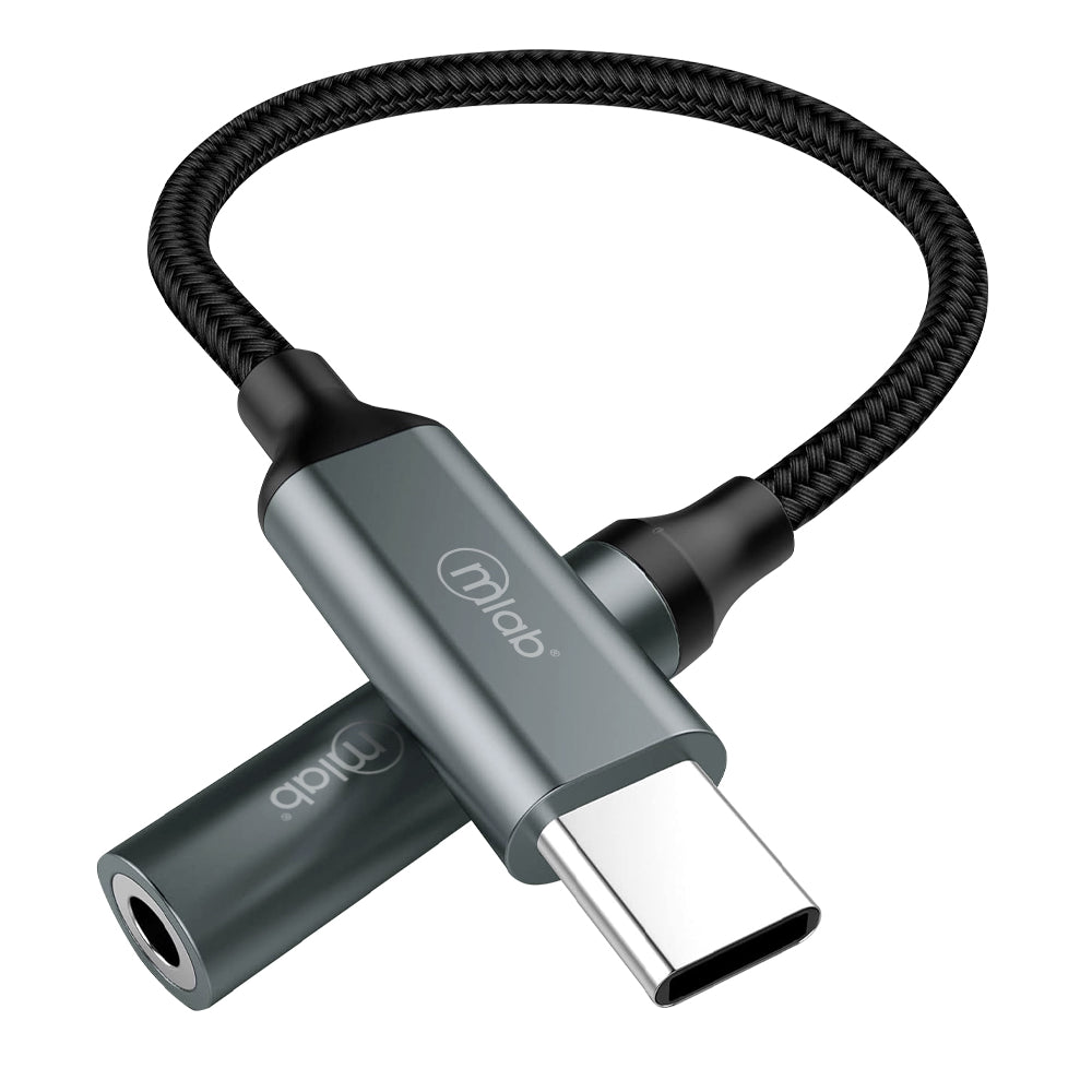 Convertidor USB Tipo C a Toma Audio 3.5mm – Mlab