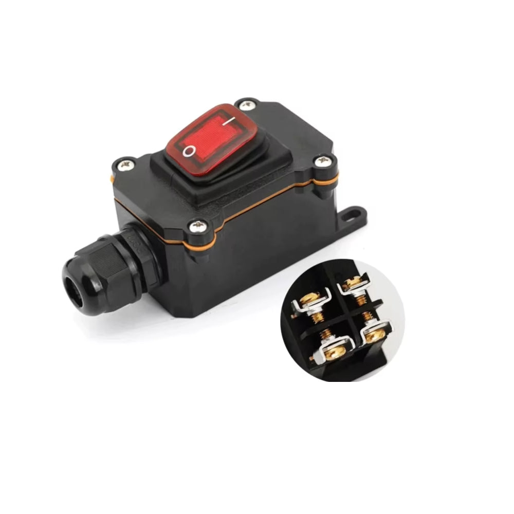 Pulsador Estanco Clasificación IP67 para 220V