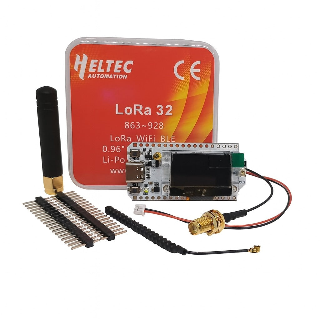 Heltec Wi-Fi LoRa 32 (V3) meshtastic con antena
