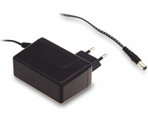 Adaptador AC-DC clase II médica con adaptador DC P1J Y AC Europa-USA 60W GSM60E-U - US - Americano - 9V