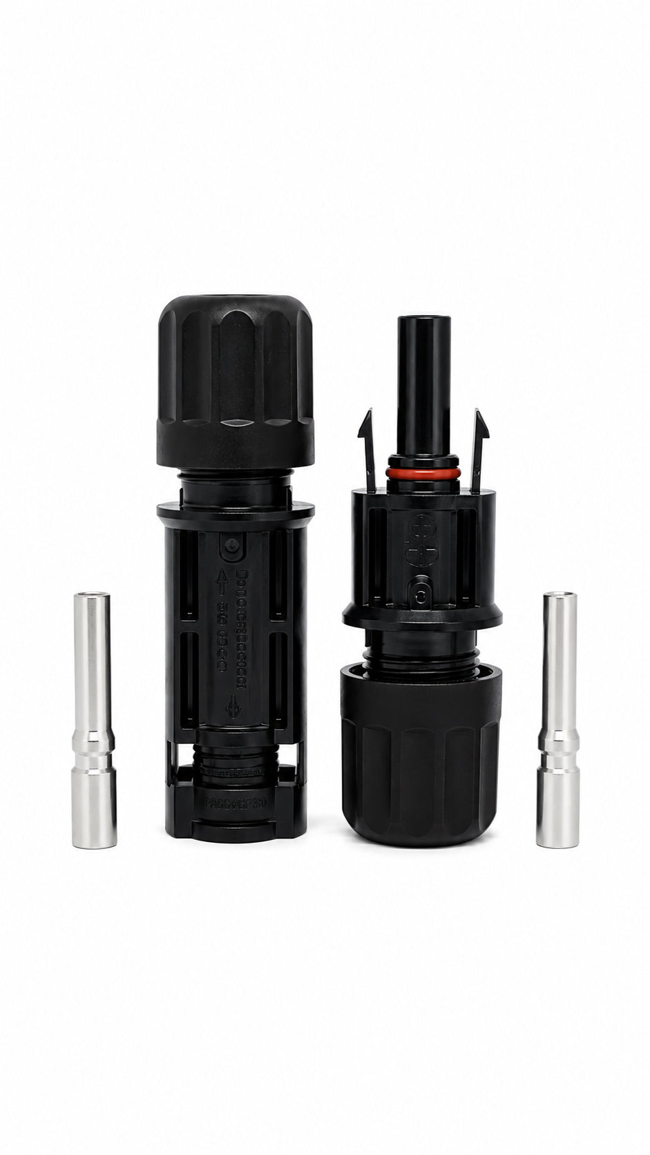 Set conector MC4 cable 10mm 1500v macho y hembra
