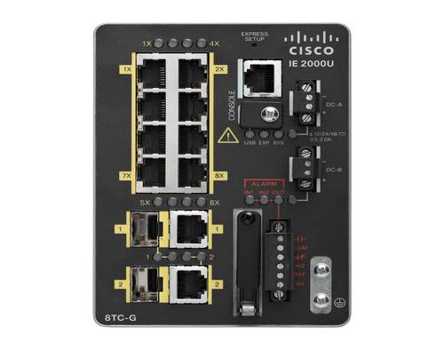 Industrial Ethernet 10-Port Managed Network Switch