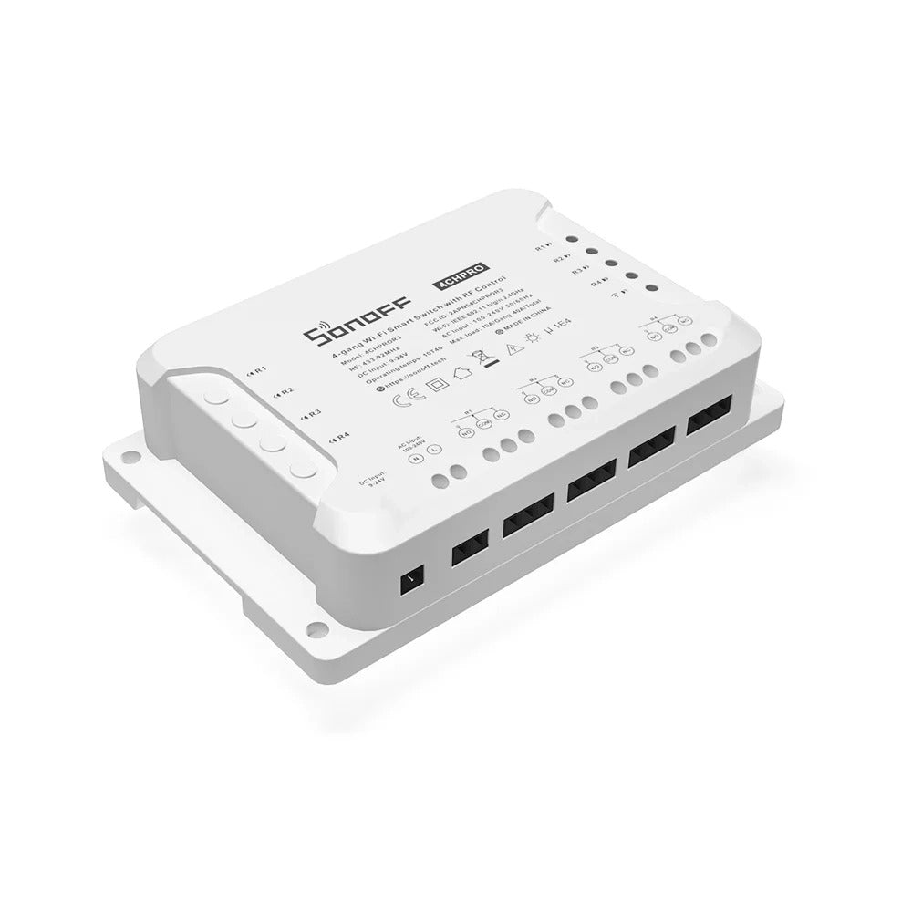 Interruptor Inteligente WiFi Sonoff 4 Canales PRO R3