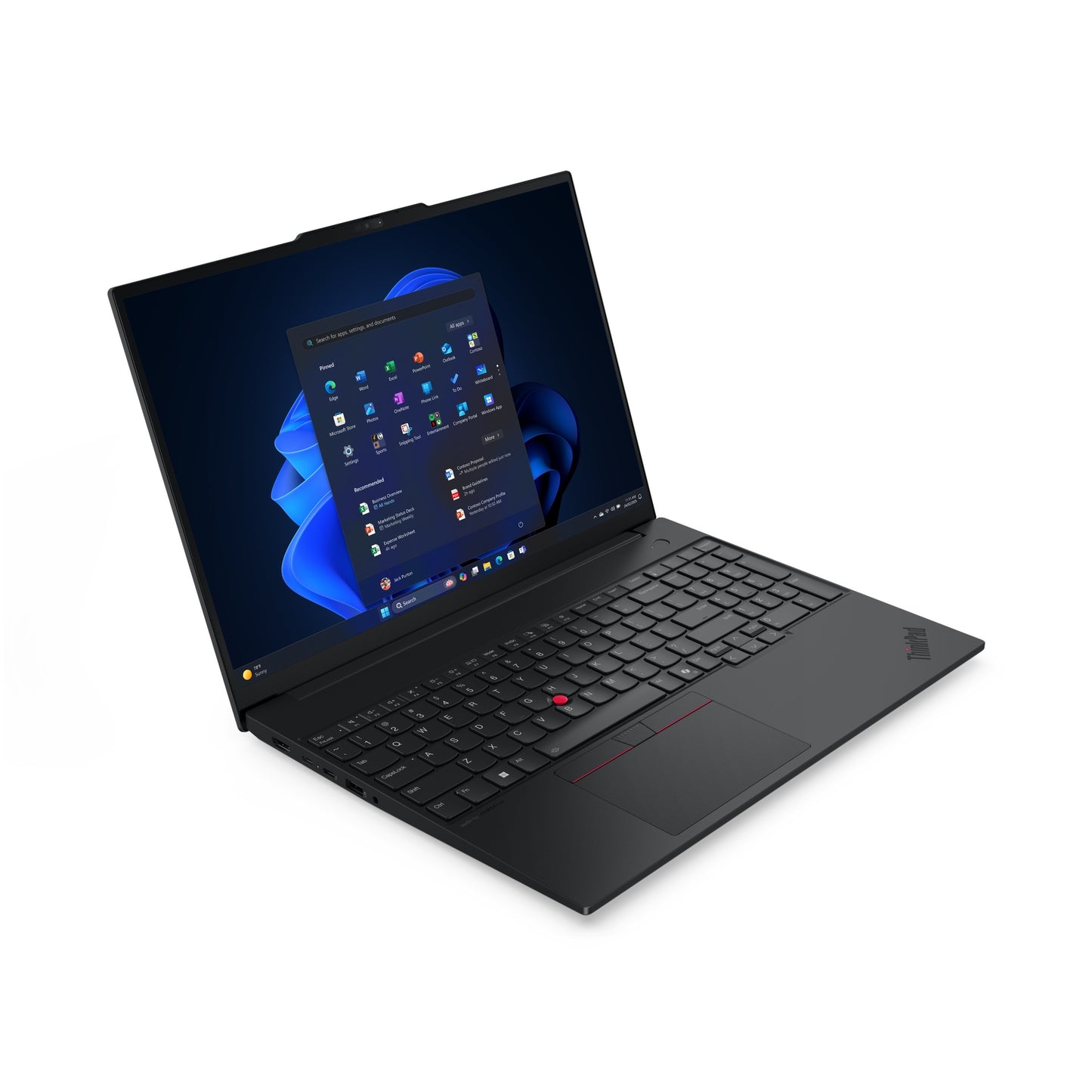Lenovo ThinkPad E16 Gen 3 (Intel) Intel Core Ultra 5 225U Portátil 40,6 cm (16") WUXGA 16 GB DDR5-SDRAM 512 GB SSD Wi-Fi 6 (802.11ax) Windows 11 Pro Español Negro