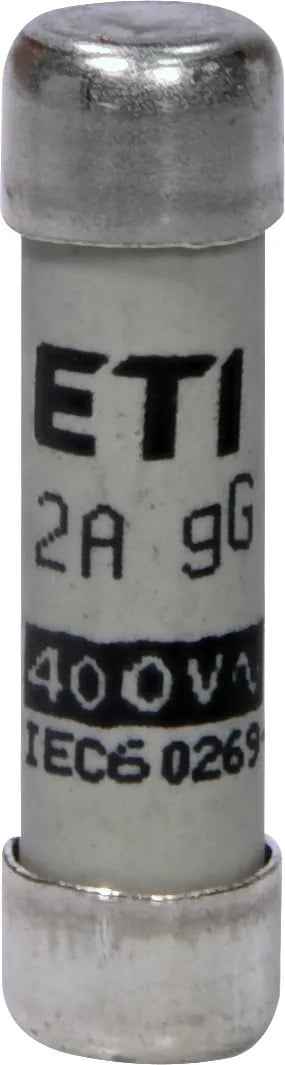 Fusible 8x32 mm; curva gG; 400V max.; marca ETI - 20A