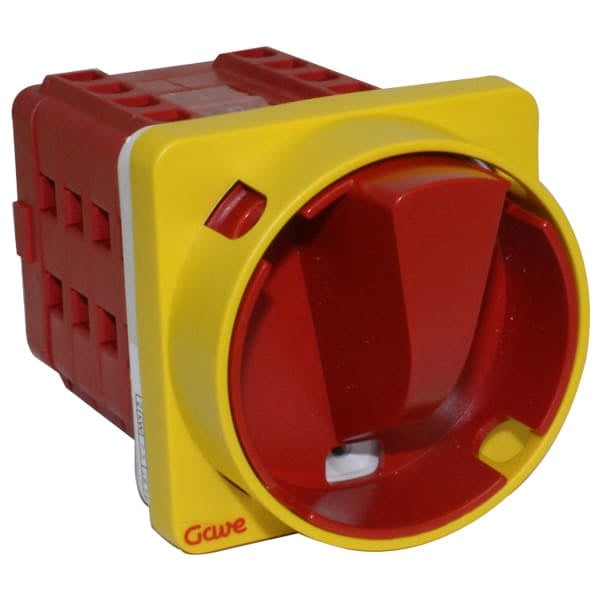 Llave conmutadora para panel tierra temporal 3 posiciones frontal serie XT563 - 200A
