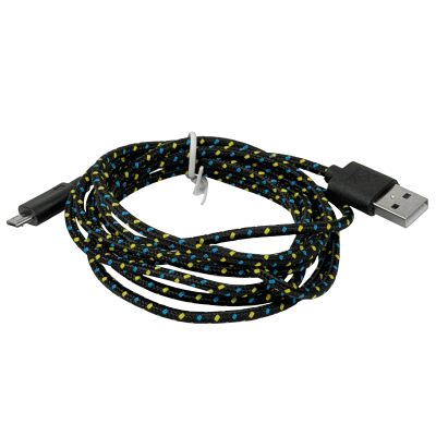 USBAMB15 Cable USB para Teléfonos Móviles de 1,5 metros, Conector A Macho a Micro B Macho, 150cm