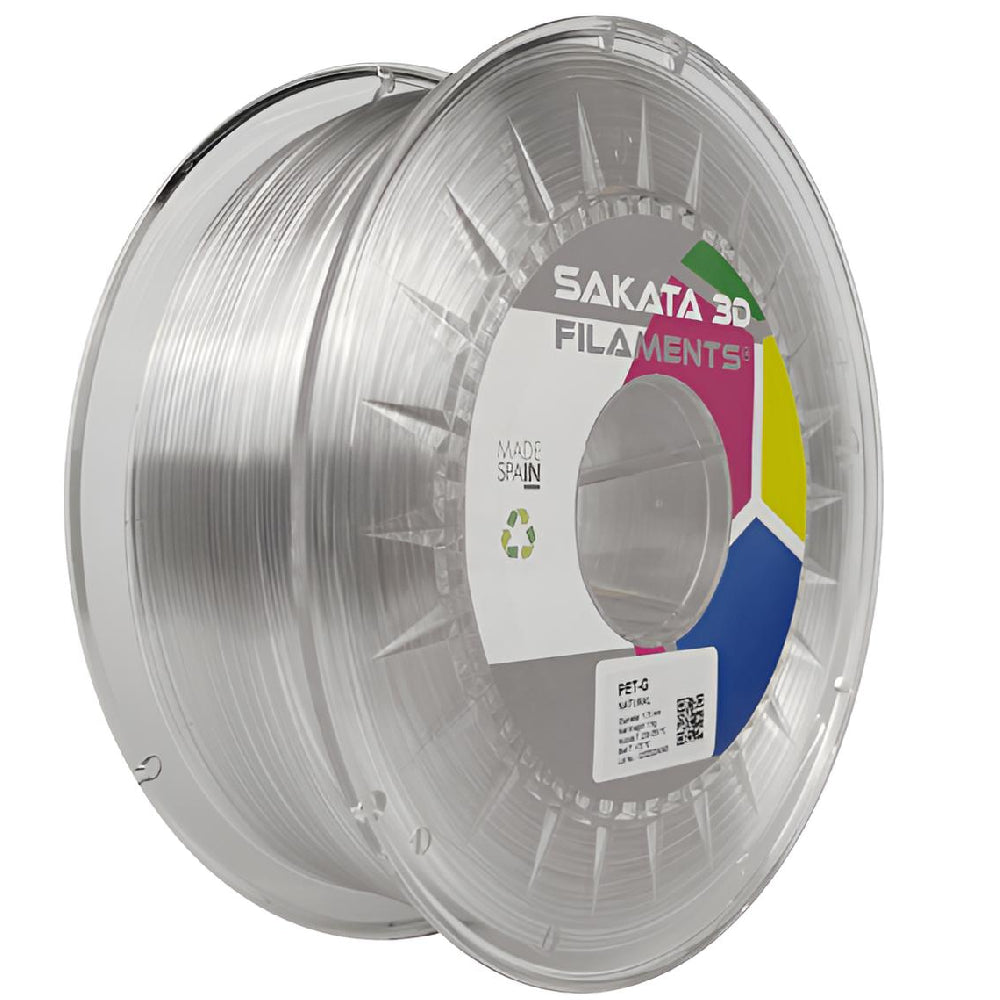 Filamento PET-G Tonalidad Natural 1.75mm 1kg – Sakata 3D