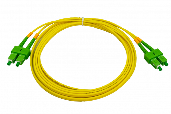 JFSAA3. 3m SC/APC-SC/APC Monomodo SM Dúplex Latiguillo de fibra 9/125µm LSZH