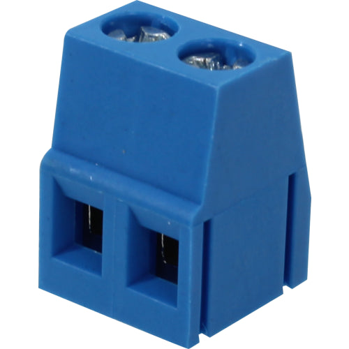 Bornera modular para PCB alto 14mm - paso 5mm ó 10mm BR2 - 2 vías - 10mm