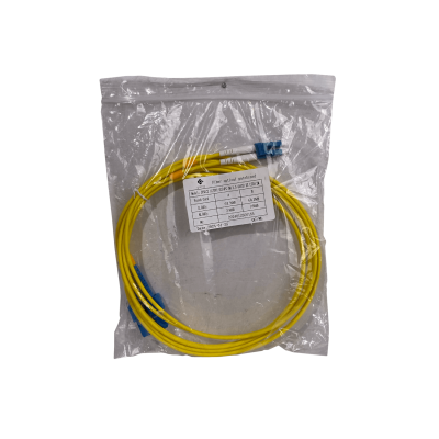 JFSLC2. Cable Conectorizado de Fibra Óptica Monomodo SM Dúplex LC a SC/UPC de 2 metros, 9/125 µm, 3 mm