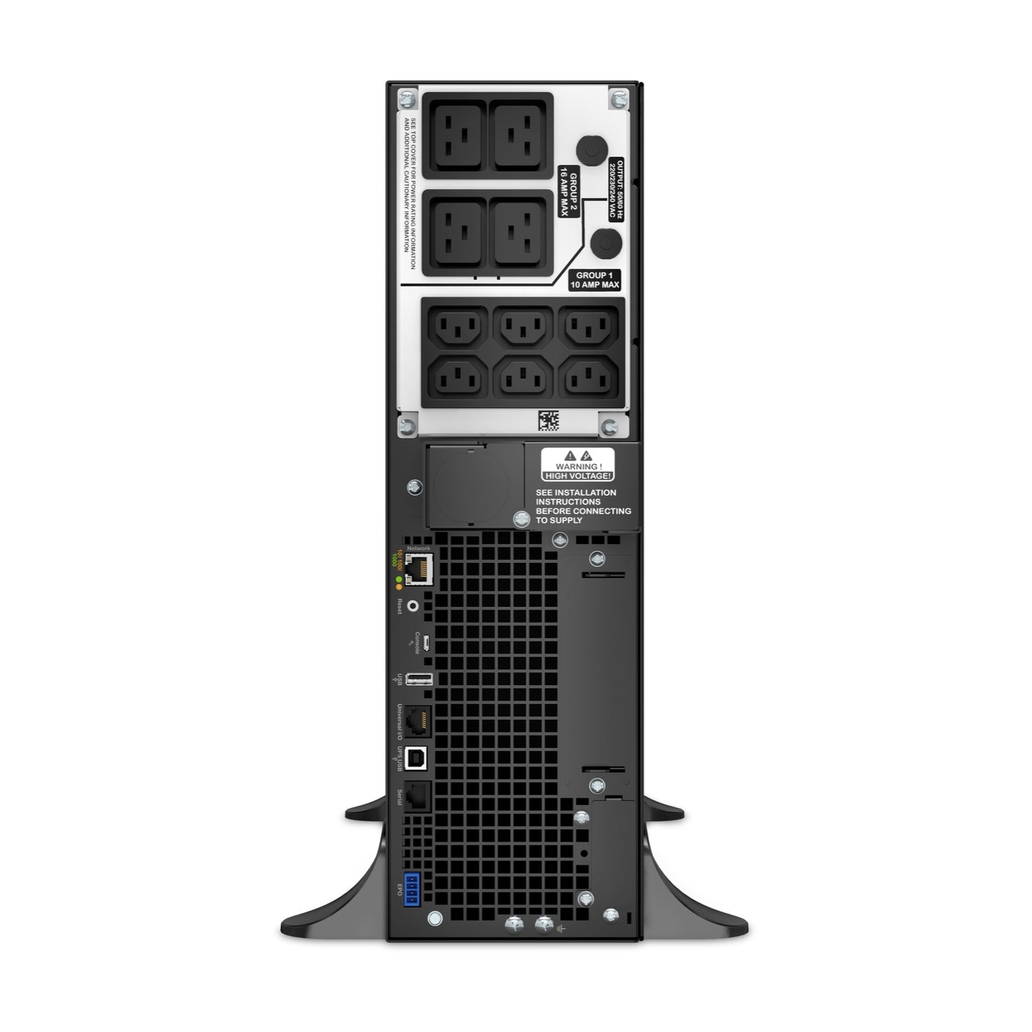 APC Smart-UPS On-Line sistema de alimentación ininterrumpida (UPS) Doble conversión (en línea) 5 kVA 4500 W 12 salidas AC