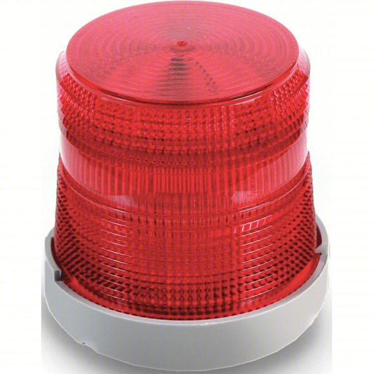 Multi-mode XTRA-BRITE LED Beacon, Red, 120V AC, 0.108 A, panel or conduit mounting, NEMA Type 4X enclosure