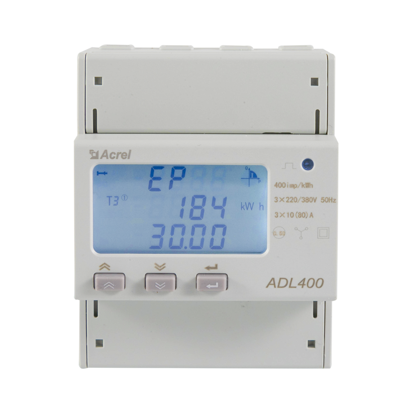 Medidor de energía multifunción compacto RS485 para panel ADL400 - 80A directo