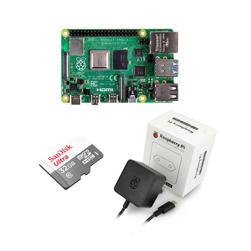 Conjunto Iniciador Raspberry Pi 4 – Memoria 2Gb